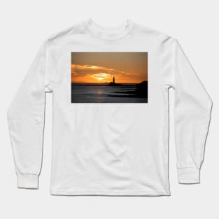 January sunrise at St Mary's Island (3) Long Sleeve T-Shirt